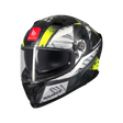 Casco de moto integral MT Helmets Braker SV Fury C6 acabado brillo