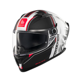 Casco de moto integral MT Helmets Braker SV Charm A1 acabado mate