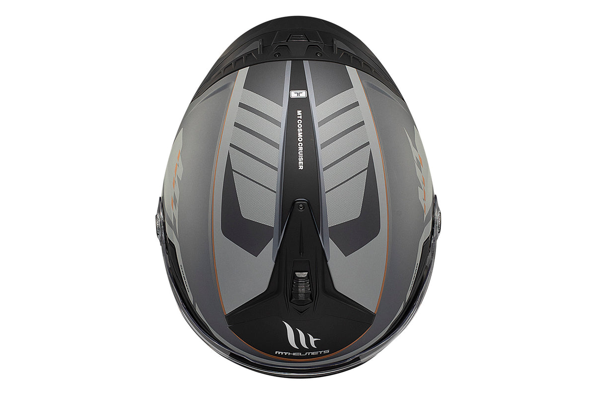Casco de moto jet MT Helmets Cosmo SV Cruiser C2 acabado mate - vista 9