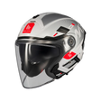 Casco de moto jet MT Helmets Cosmo SV Silence A2 acabado brillo