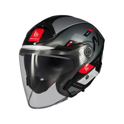 Casco de moto jet MT Helmets Cosmo SV Silence B2 acabado brillo