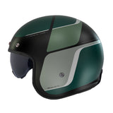Casco de moto jet MT Helmets Lemans 2 SV S Luther B6 acabado mate - vista 2