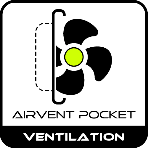 Ventilaciones con cremallera