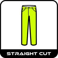 Fitted Straight Cut