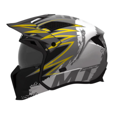 Casco de trial MT Helmets Streetfighter SV S Tackle B2 acabado mate