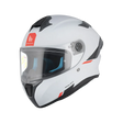 Casco de moto integral MT Helmets Targo S Solid A12 acabado brillo