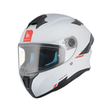 Casco de moto integral MT Helmets Targo S Solid A12 acabado brillo